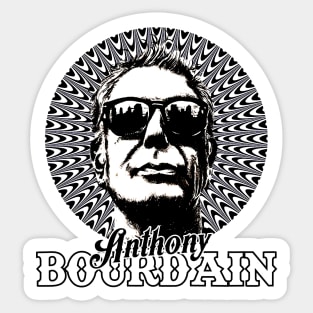 Anthony Bourdain No Reservation Sticker